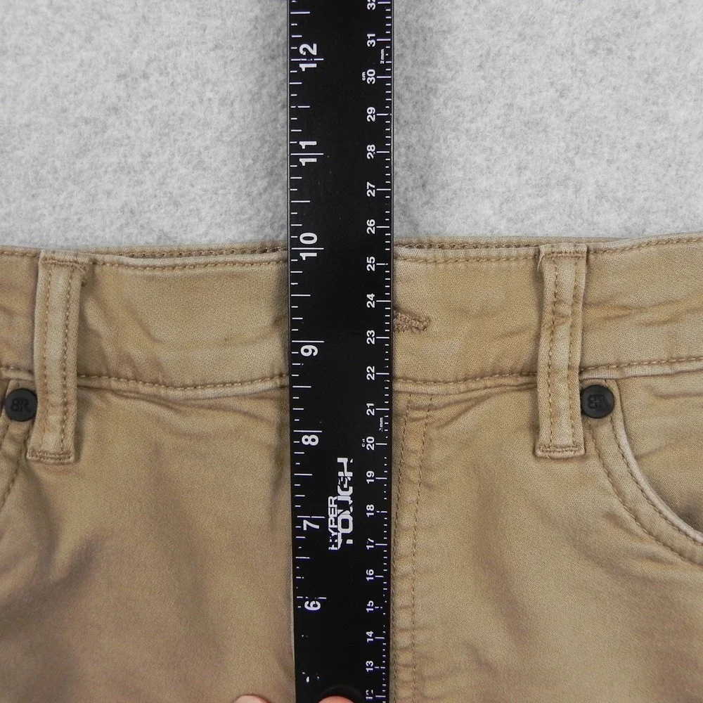 Banana Republic Jeans Mens 32x30 Slim Straight 5-Pocket Stretch Flex Denim Brown